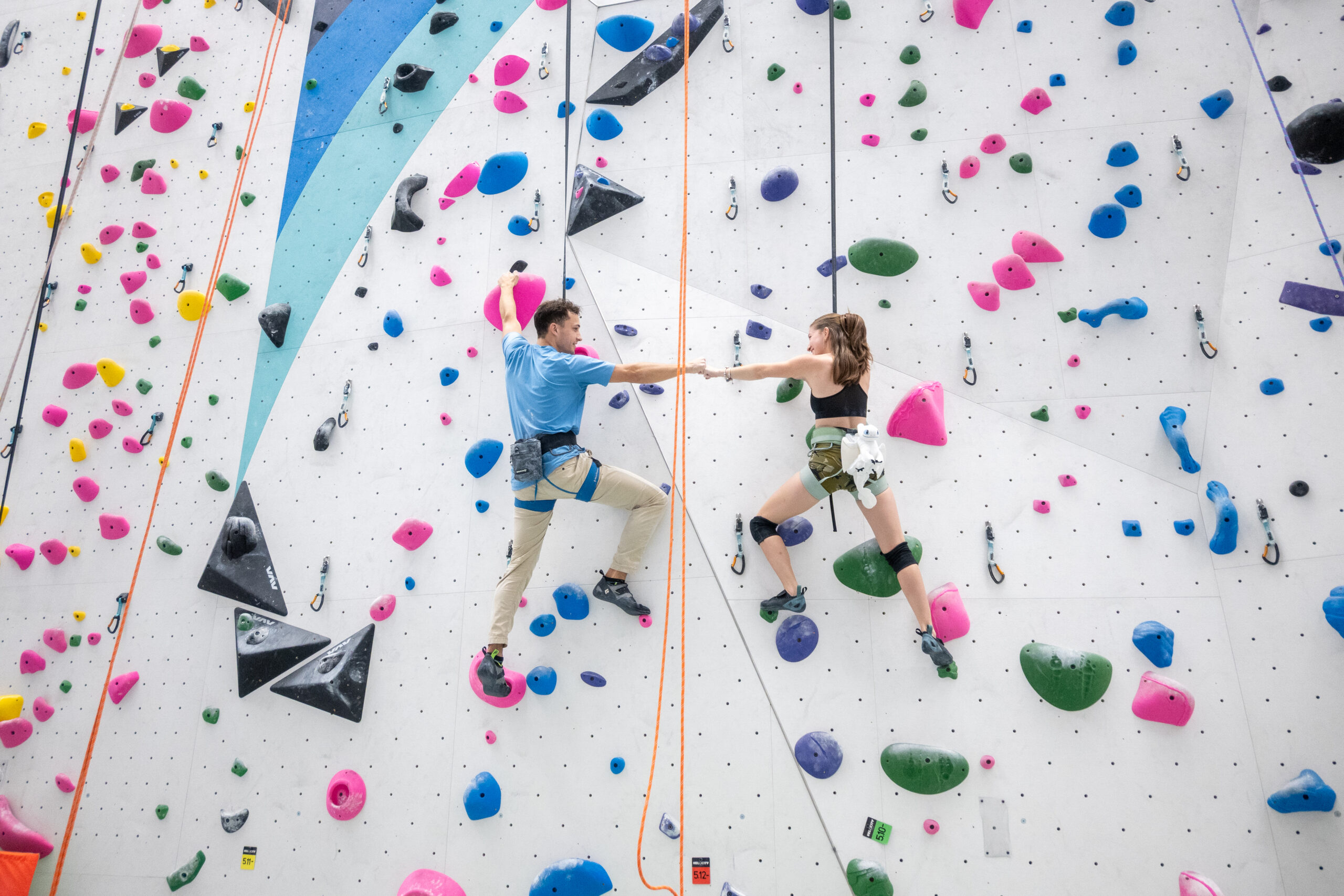 Climbing at Velocity Miami