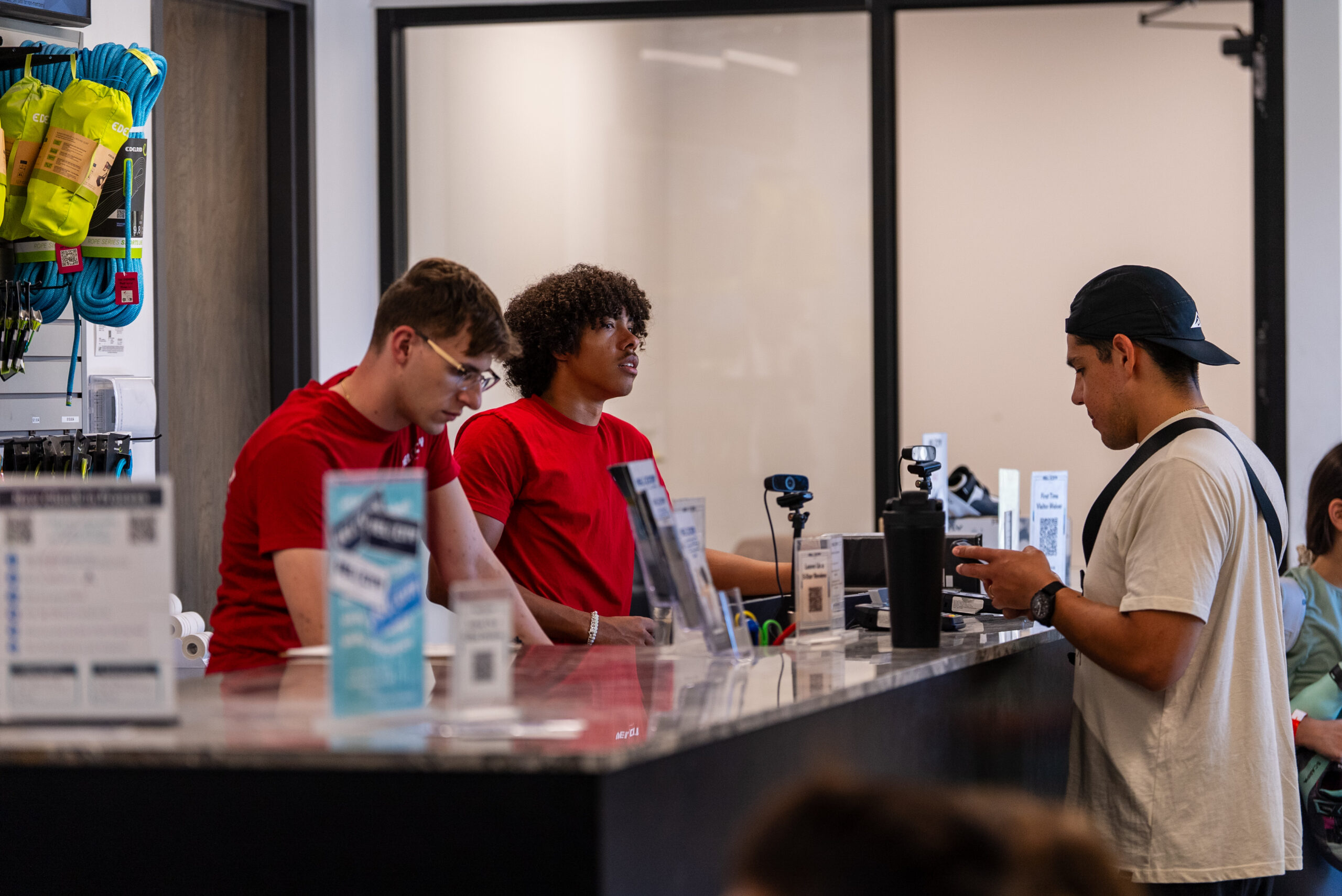 New Climber about to try climbing for the first time